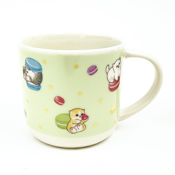もふさんど mofusand スイーツにゃん マグ(マカロン) コップ 日本製