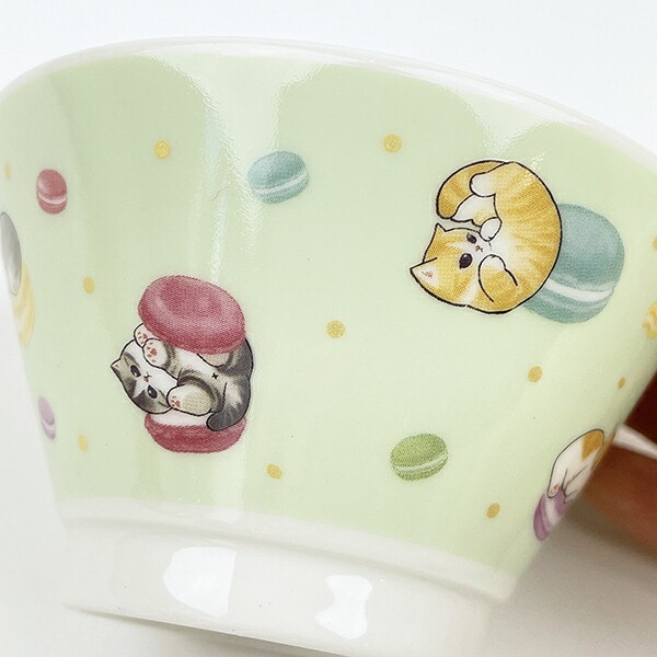 もふさんど mofusand スイーツにゃん 小鉢(マカロン) 食器 日本製