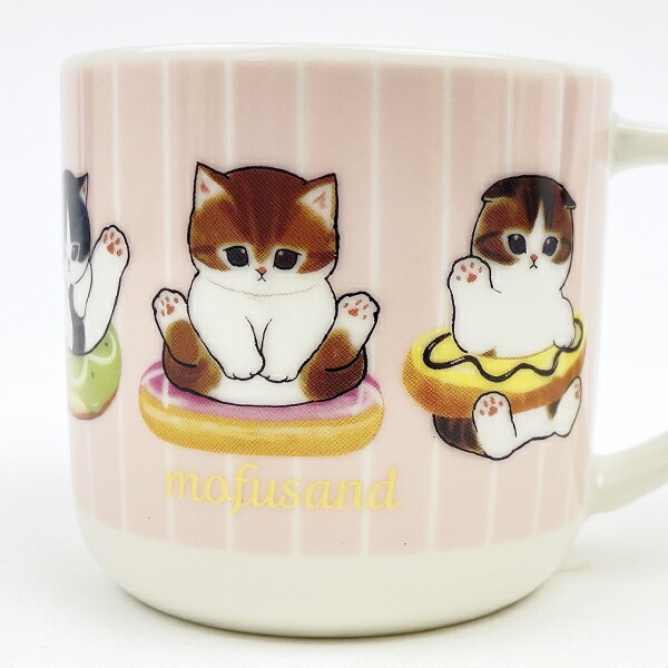 もふさんど mofusand スイーツにゃん マグ(ドーナツ) コップ 日本製