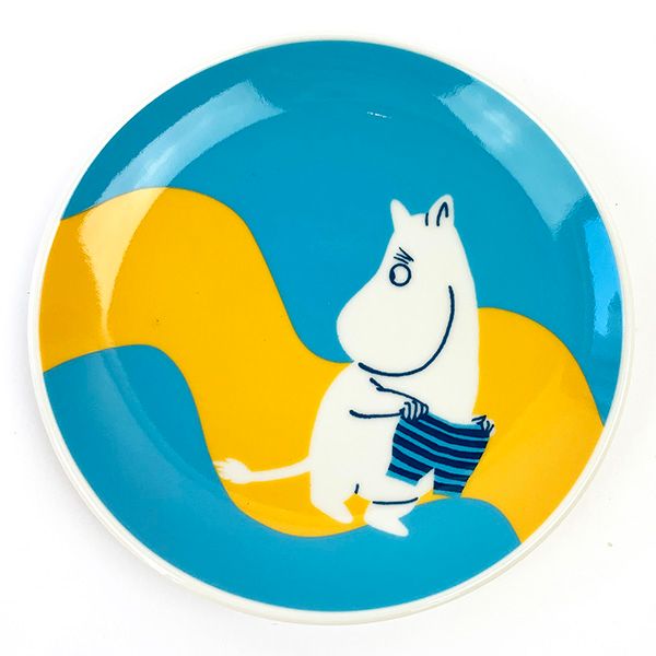 ムーミン MOOMIN ペア13プレート（ムーミン・スナフキン） ハーフカラー 食器 キッチン ランチ