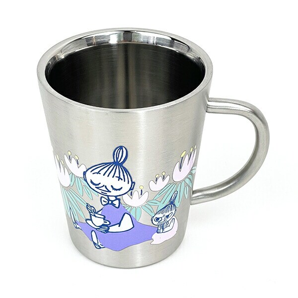 ムーミン リトルミイ 二重ステンレスマグ コップ 食器