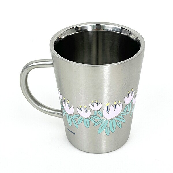 ムーミン リトルミイ 二重ステンレスマグ コップ 食器