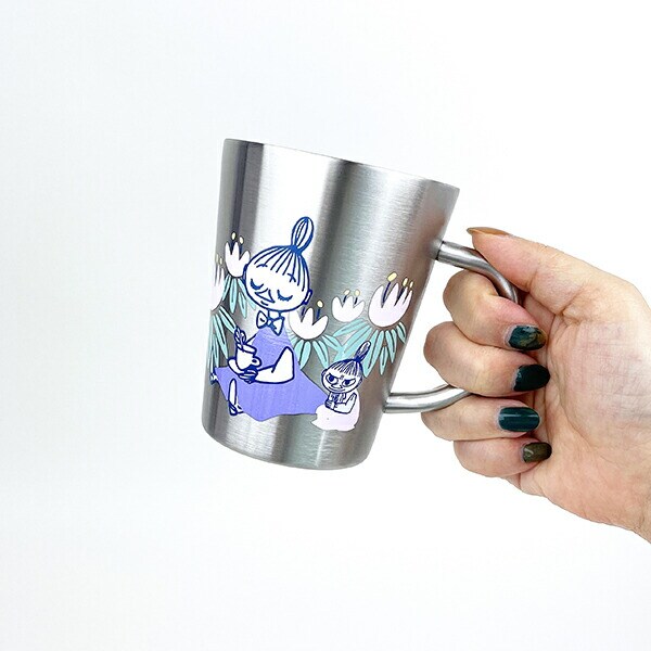 ムーミン リトルミイ 二重ステンレスマグ コップ 食器