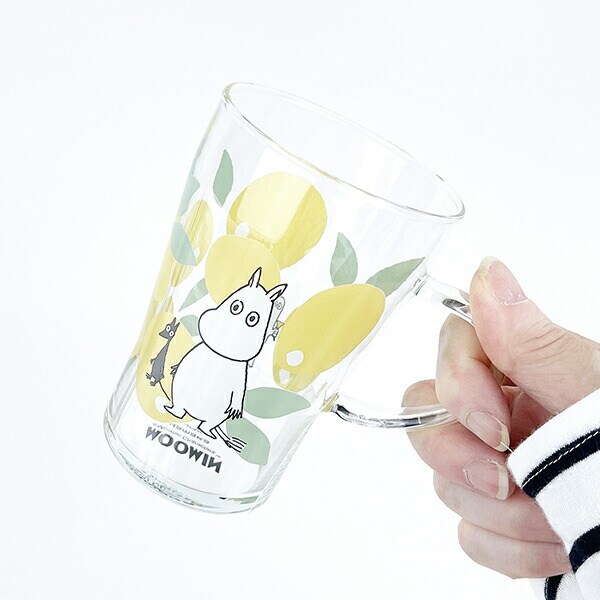 ムーミン 耐熱ガラスマグ コップ キッチン 350ml 日本製