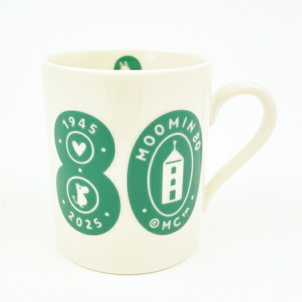 ムーミン 80th マグカップ (ロゴグリーン) コップ  日本製