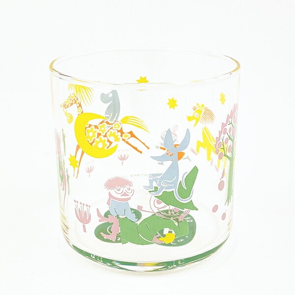 ムーミン スナフキン 80th ガラスタンブラー コップ 日本製