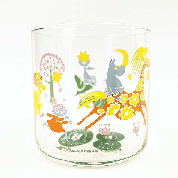 ムーミン スナフキン 80th ガラスタンブラー コップ 日本製