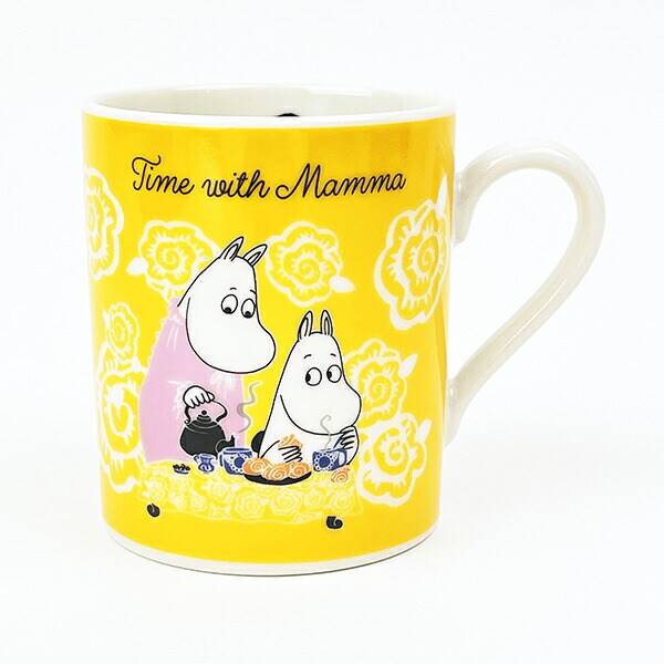 ムーミン マグ Time with Mamma イエロー キッチン マグカップ MOOMIN