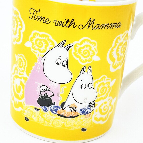 ムーミン マグ Time with Mamma イエロー キッチン マグカップ MOOMIN
