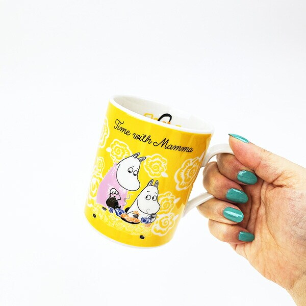 ムーミン マグ Time with Mamma イエロー キッチン マグカップ MOOMIN