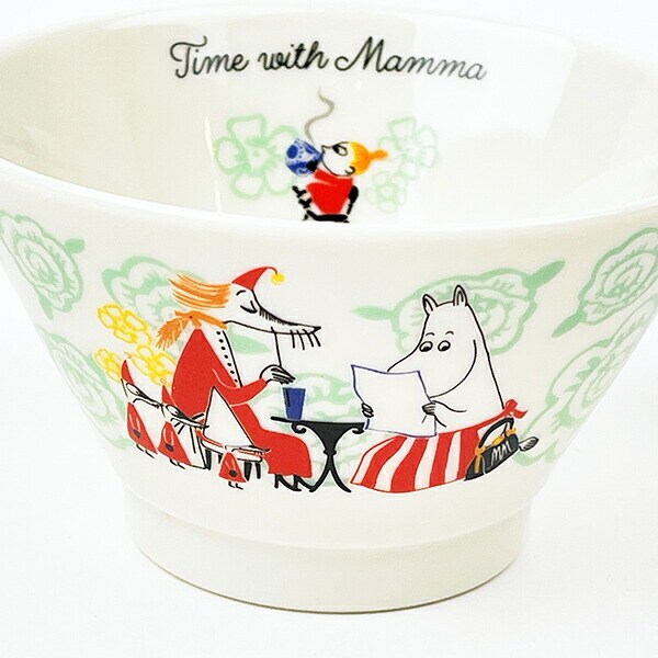 ムーミン 小鉢 Time with Mamma グリーン キッチン 食器 MOOMIN