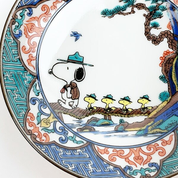 スヌーピー 豆皿 山水 九谷焼 小皿 豆皿 ランチ ギフト