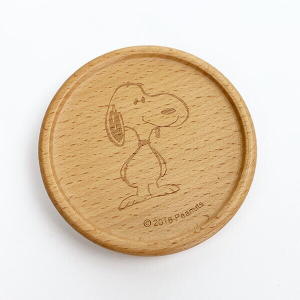 スヌーピー コースター付 マグ レッド マグカップ ランチ ティータイム ギフト
