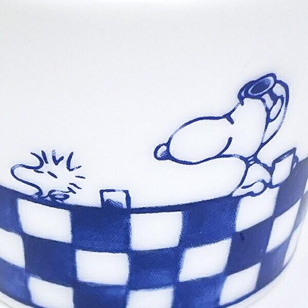 スヌーピー 市松 ミニカップ コップ 縁起ものシリーズ 日本製 SNOOPY