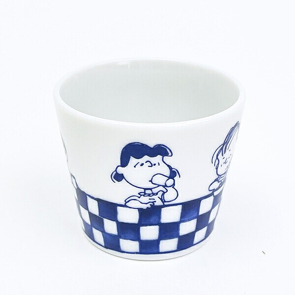 スヌーピー 市松 ミニカップ コップ 縁起ものシリーズ 日本製 SNOOPY