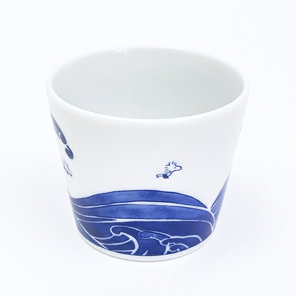 スヌーピー 波 ミニカップ コップ 縁起ものシリーズ 日本製 SNOOPY