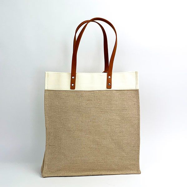 スヌーピー PEANUTS JUTE SQUAREBAG バッグ トート 通勤 通学