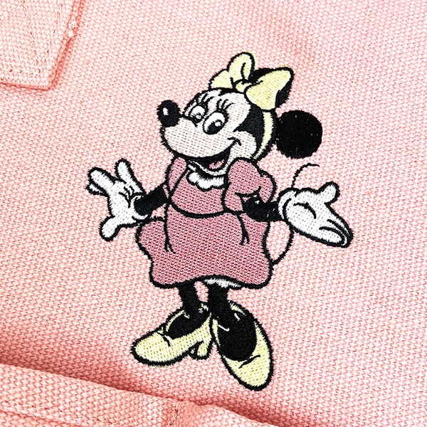 ディズニー ミニーマウス キャンバスマルチポケットトートバッグ（ピンク） Disney アコモデ ACCOMMODE