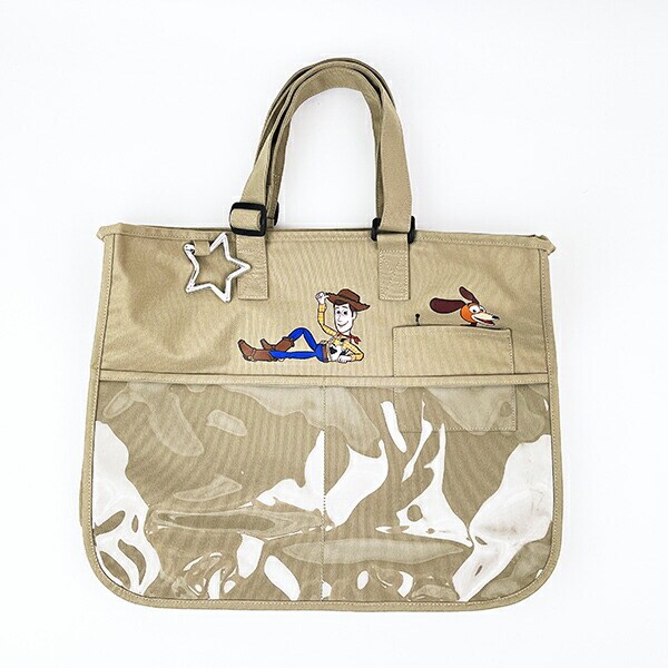 ディズニー トイストーリー マルチポケットトートバッグ(ベージュ) ACCOMMODE アコモデ Disney