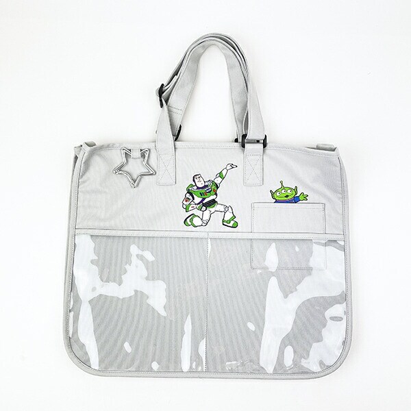 ディズニー トイストーリー マルチポケットトートバッグ(グレー) ACCOMMODE アコモデ Disney