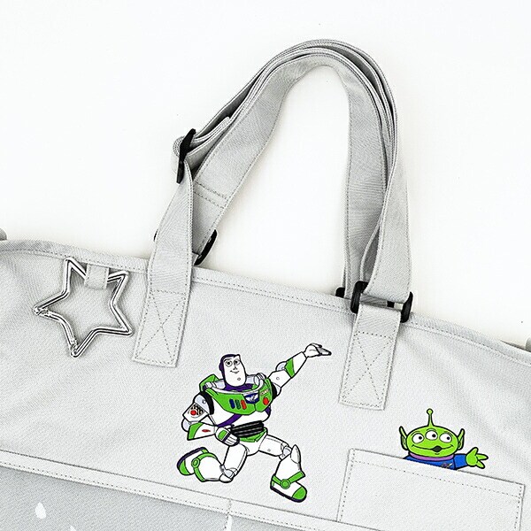ディズニー トイストーリー マルチポケットトートバッグ(グレー) ACCOMMODE アコモデ Disney