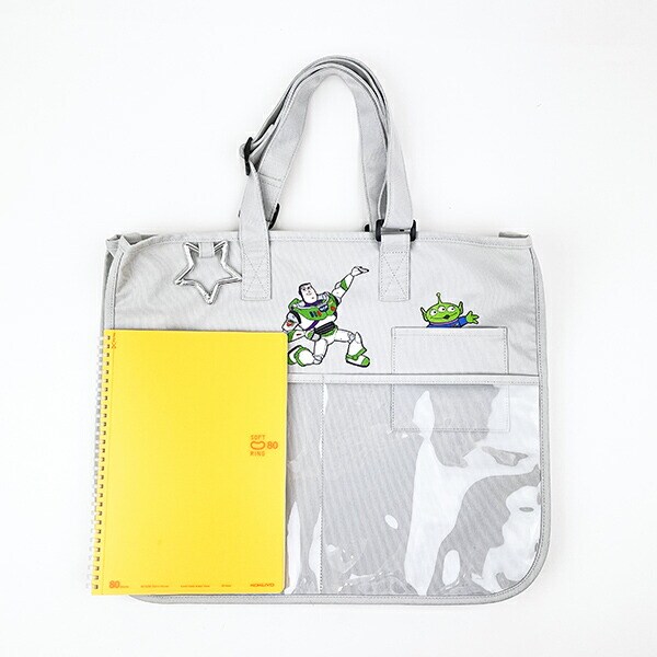 ディズニー トイストーリー マルチポケットトートバッグ(グレー) ACCOMMODE アコモデ Disney