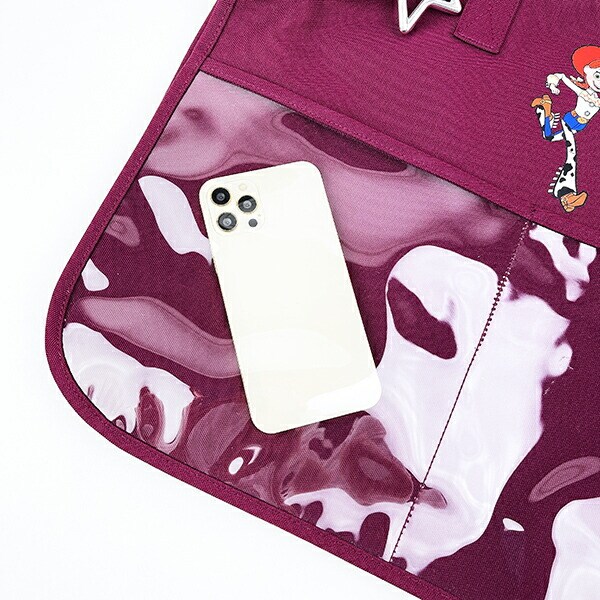 ディズニー トイストーリー マルチポケットトートバッグ(ワインレッド) ACCOMMODE アコモデ Disney