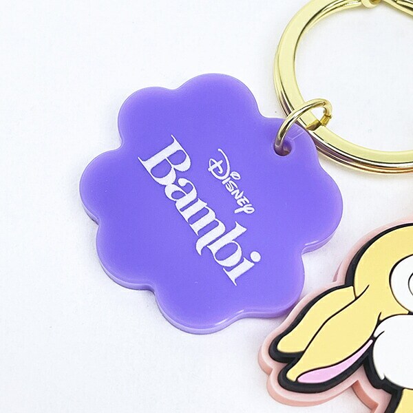 ディズニー ミスバニー アドラブルラバーチャーム キーホルダー バンビ ACCOMMODE アコモデ Disney