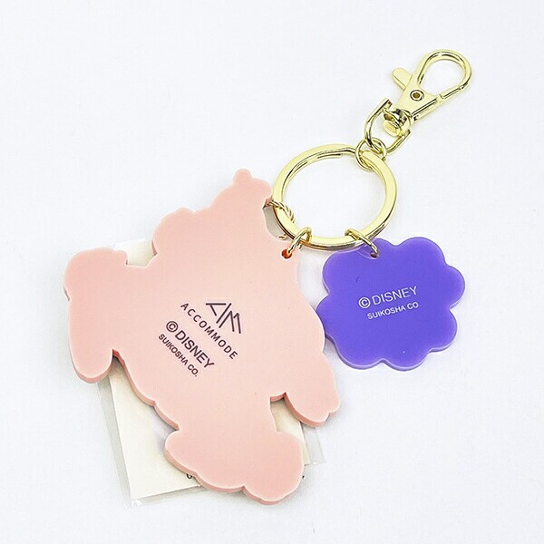 ディズニー ミスバニー アドラブルラバーチャーム キーホルダー バンビ ACCOMMODE アコモデ Disney
