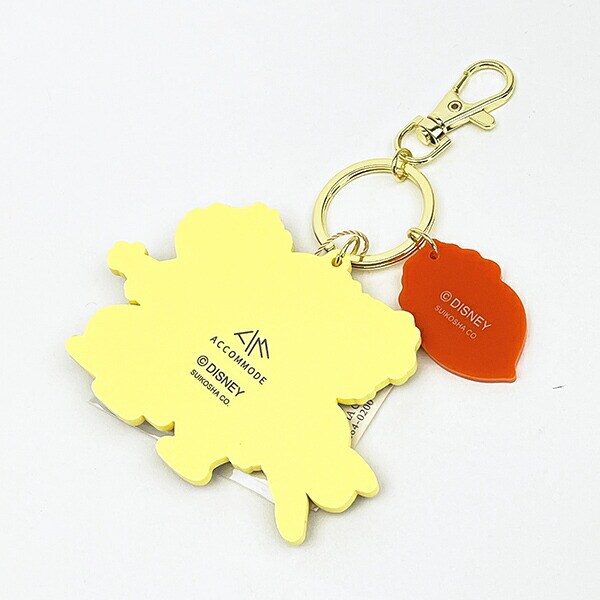 ディズニー クラリス アドラブルラバーチャーム キーホルダー チップとデール ACCOMMODE アコモデ Disney