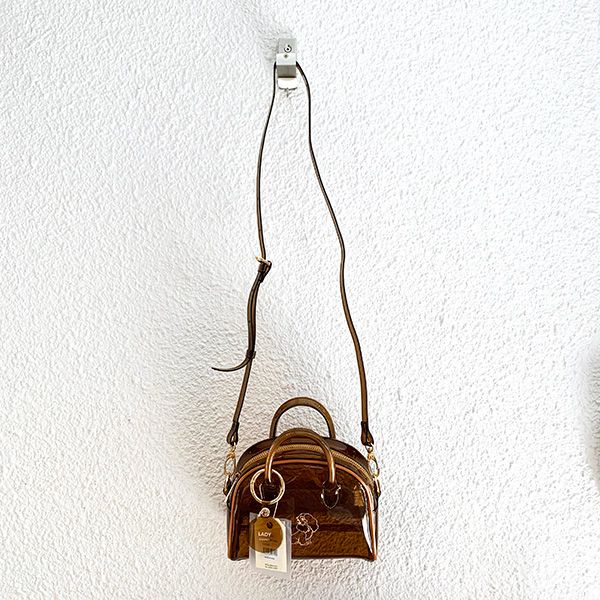 ディズニー カラップクリアマイクロボストン ミニバッグ レディ  Disney