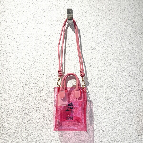 ディズニー ミニーマウス カラップボックスショルダーバッグ Disney アコモデ ACCOMMODE