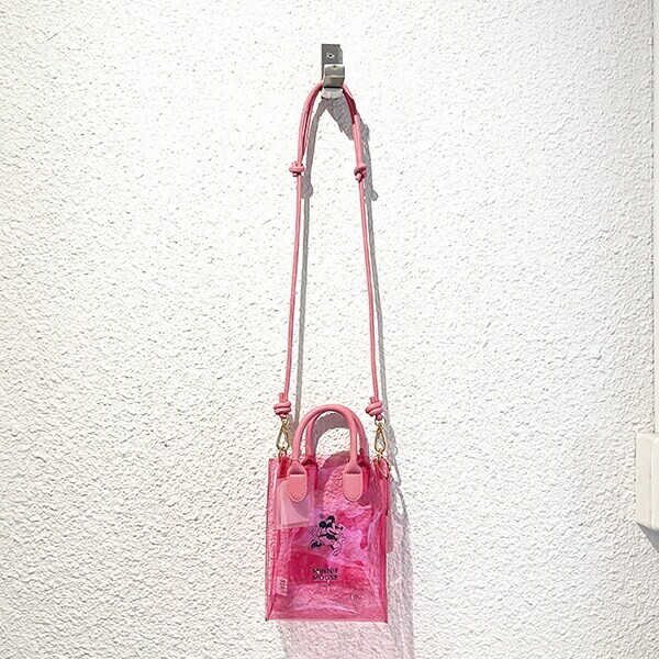 ディズニー ミニーマウス カラップボックスショルダーバッグ Disney アコモデ ACCOMMODE