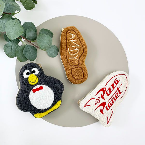 トイ・ストーリー ディズニー トイストーリー ウッディ アイコンサガラポーチ BR 靴の裏 小物入れ ACCOMMODE アコモデ