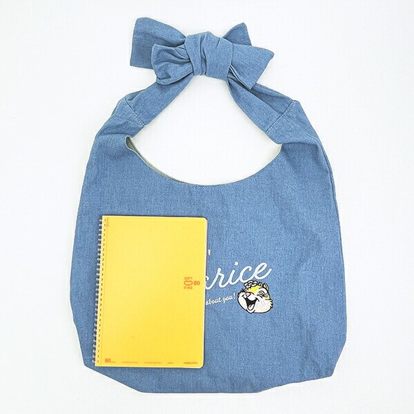 ディズニー クラリス リボンハンドルトートバッグ ブルー チップとデール ACCOMMODE アコモデ Disney