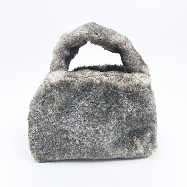 ディズニー ミスバニー ラベルファーショルダーバッグ グレー バンビ ACCOMMODE アコモデ Disney