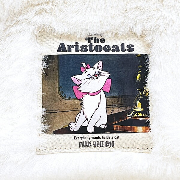 ディズニー マリー ラベルファーショルダーバッグ アイボリー ACCOMMODE アコモデ Disney