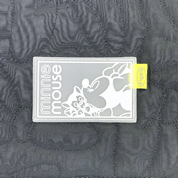 ディズニー キルティングナップザック ブラック リュック バッグ ACCOMMODE アコモデ Disney