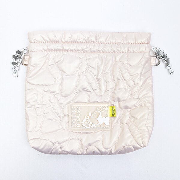 ディズニー キルティング巾着 ピンク ACCOMMODE アコモデ Disney