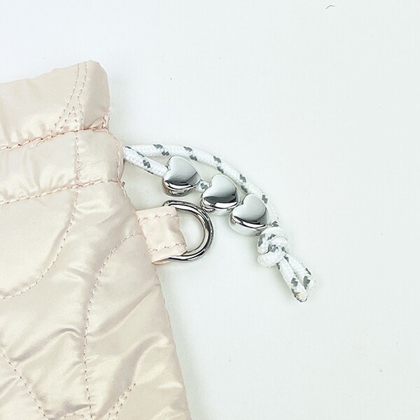 ディズニー キルティング巾着 ピンク ACCOMMODE アコモデ Disney