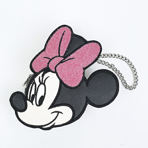 ディズニー ミニーマウス ダイカットポーチチャーム ACCOMMODE アコモデ Disney