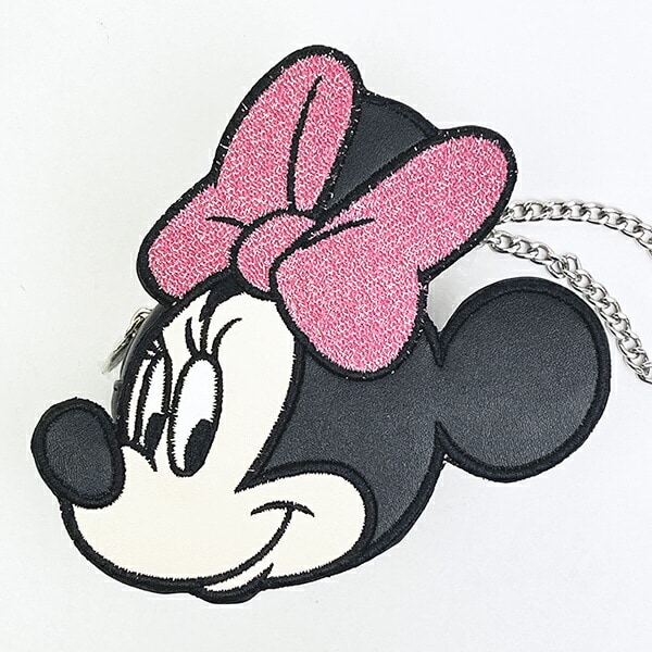 ディズニー ミニーマウス ダイカットポーチチャーム ACCOMMODE アコモデ Disney