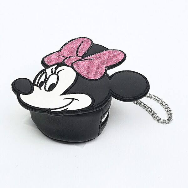 ディズニー ミニーマウス ダイカットポーチチャーム ACCOMMODE アコモデ Disney