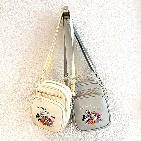 ディズニー ベストショットショルダーバッグ Disney ホワイト