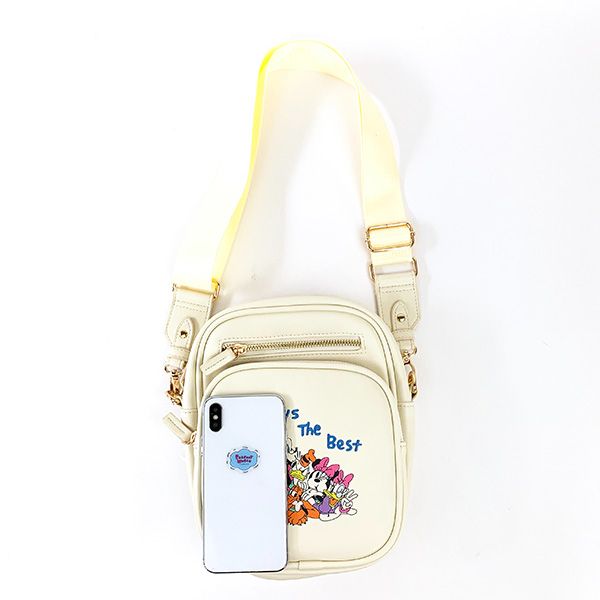 ディズニー ベストショットショルダーバッグ Disney ホワイト