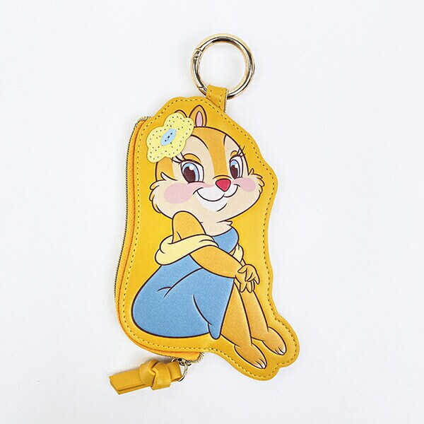 ディズニー クラリス ダイカットフラットポーチ チップとデール ACCOMMODE アコモデ Disney