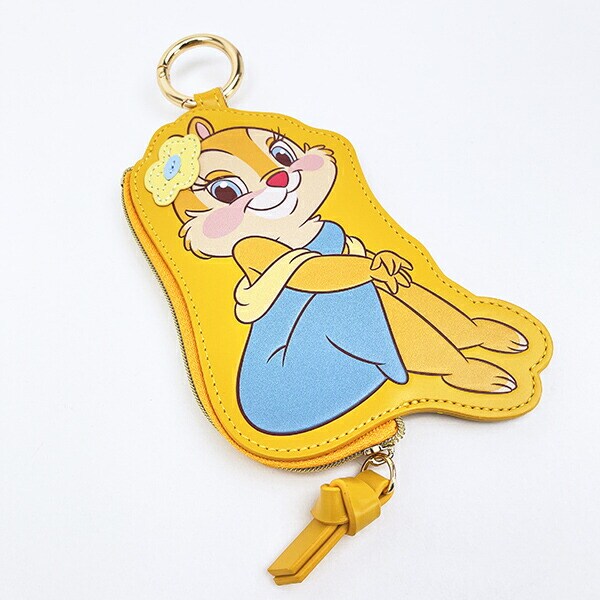 ディズニー クラリス ダイカットフラットポーチ チップとデール ACCOMMODE アコモデ Disney