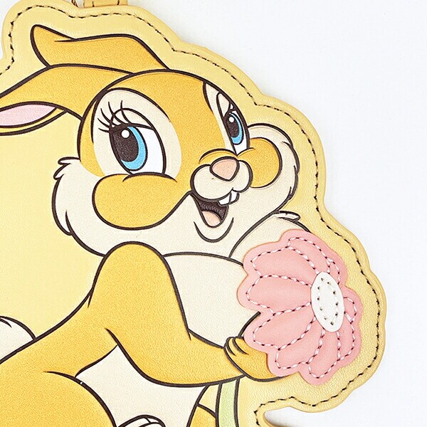 ディズニー ミスバニー ダイカットフラットポーチ バンビ ACCOMMODE アコモデ Disney