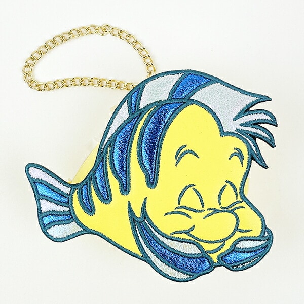 ディズニー プリンセス リトルマーメイド フランダー ダイカットポーチチャーム Disney アコモデ ACCOMMODE