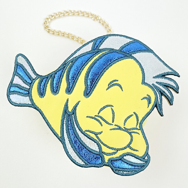 ディズニー プリンセス リトルマーメイド フランダー ダイカットポーチチャーム Disney アコモデ ACCOMMODE